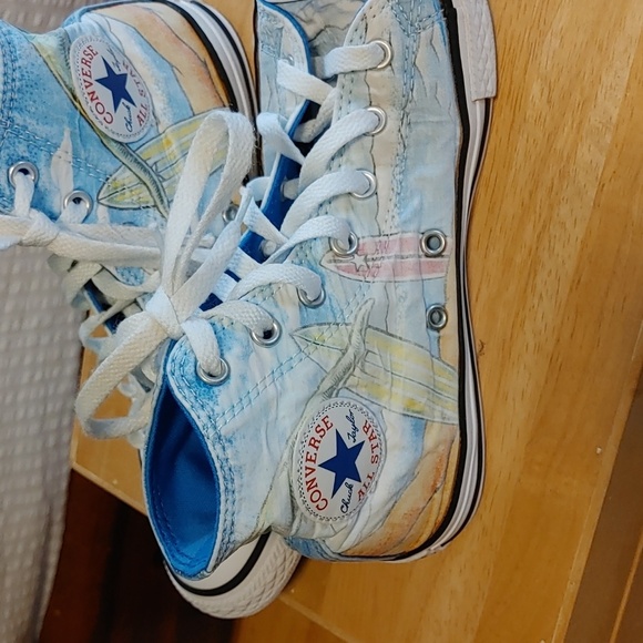 💚DINOVERSE CONVERSE SNEAKERS - Picture 3 of 9